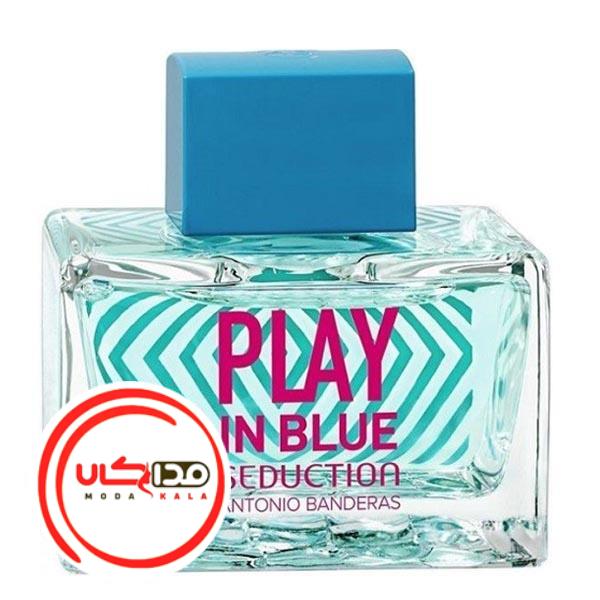 عطر ادکلن آنتونیو باندراس پلی این بلو سداکشن زنانه | Antonio Banderas Play In Blue Seduction For Women