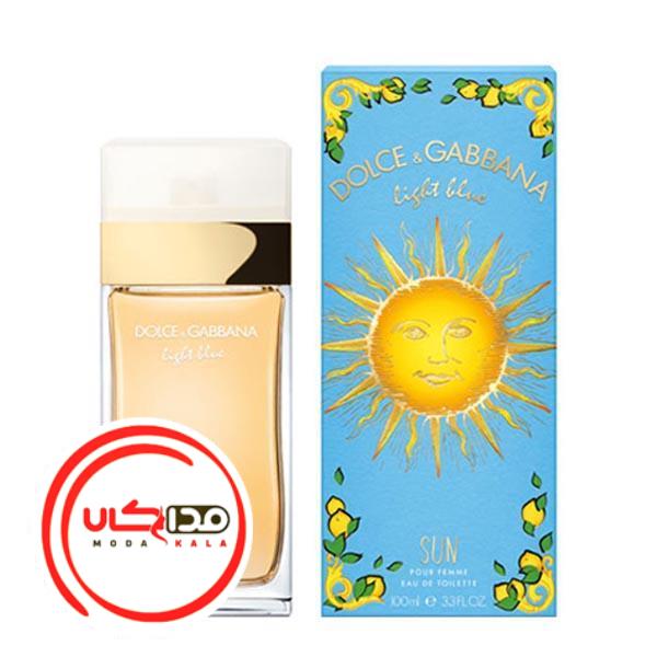 عطر ادکلن دلچه گابانا لایت بلو سان زنانه | Dolce Gabbana Light Blue Sun