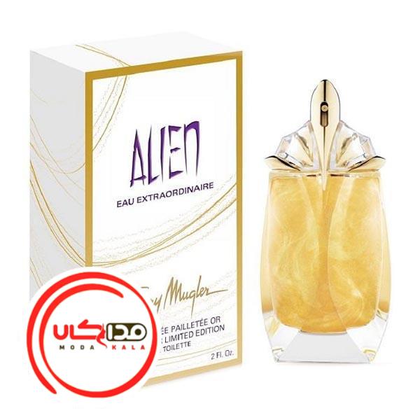 عطر ادکلن تیری موگلر الین او اکسترا اوردینیر گلد شیمر | Thierry Mugler Alien Eau Extraordinaire Gold Shimmer