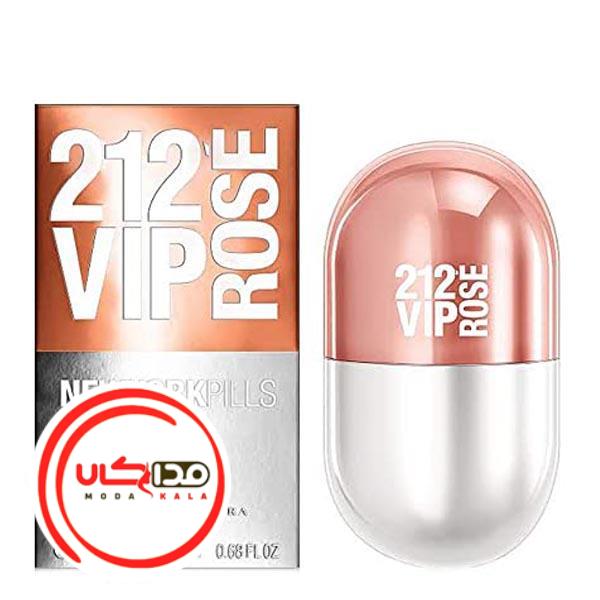 عطر ادکلن کارولینا هررا 212 وی آی پی رز پیلز | Carolina Herrera 212 VIP Rose Pills