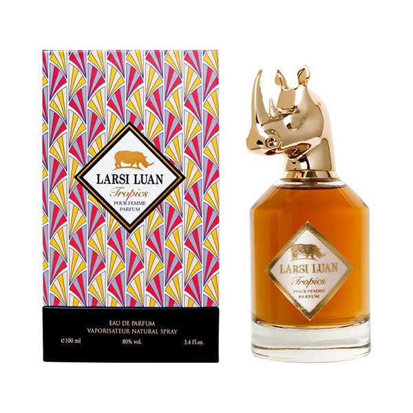 ادوپرفیوم زنانهLARSI LUAN - TROPICS بارایحه(روزنتو متئو نامبر فایو)حجم 100 میلی لیتر