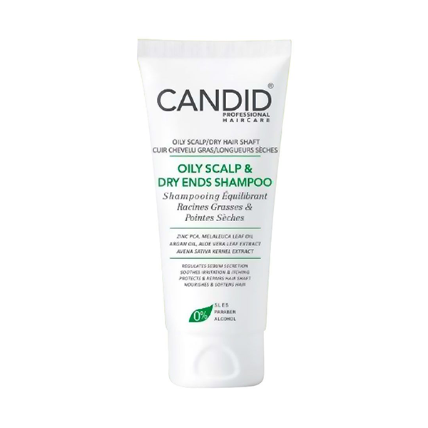 شامپو مناسب پوست سر چرب و ساقه مو خشک کاندید حجم 200 میلی لیتر